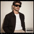thumbnail image 3 of SA106 Oversized Retro Racer Thick Frame Aviator Sunglasses / Tortoise - Green, 3 of 7