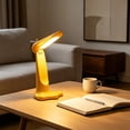 thumbnail image 1 of ZZkhGO Folding Reading Lamp, LED Eye Protection Rechargeable Charging Lamp, Desk Lamp with Cute Animal Design for Study Work Bedside Night Light, Yellow, 1 of 5