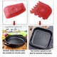 thumbnail image 5 of Advancent Juego de 6 unidades de tablas de raspar portátiles, surtido de sartenes para restaurante en casa, rascadores de ollas, Kit surtido de Utensilios de cocina, 5 of 6