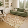 thumbnail image 6 of Addison Rugs Chantille Indoor/Outdoor Contemporary Abstract Copper Machine Washable Rectangle Rug, 3' x 5', 6 of 8