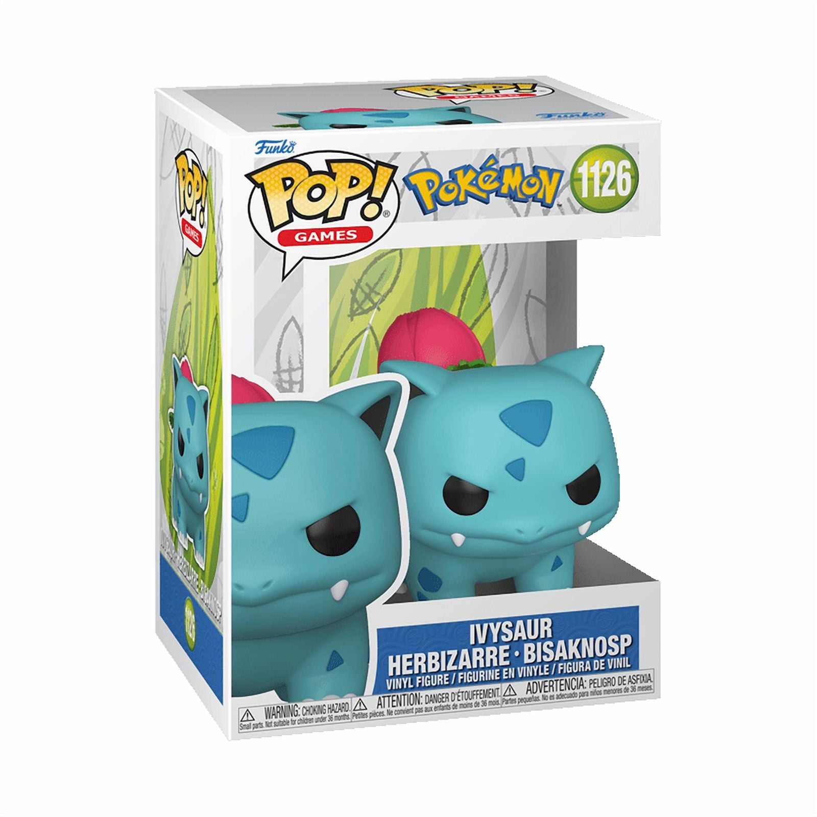 Funko Pop! Pop! Games: Pokemon - Ivysaur figurine en vinyle
