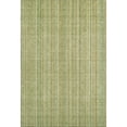 thumbnail image 2 of Addison Rugs Mayfield Premium Machine Washable Transitional Stripes Aloe Rectangle Rug, 5' X 7'6" Machine Washable Transitional Stripes Aloe Oversized Sherpa Throw Blanket, 2 of 7