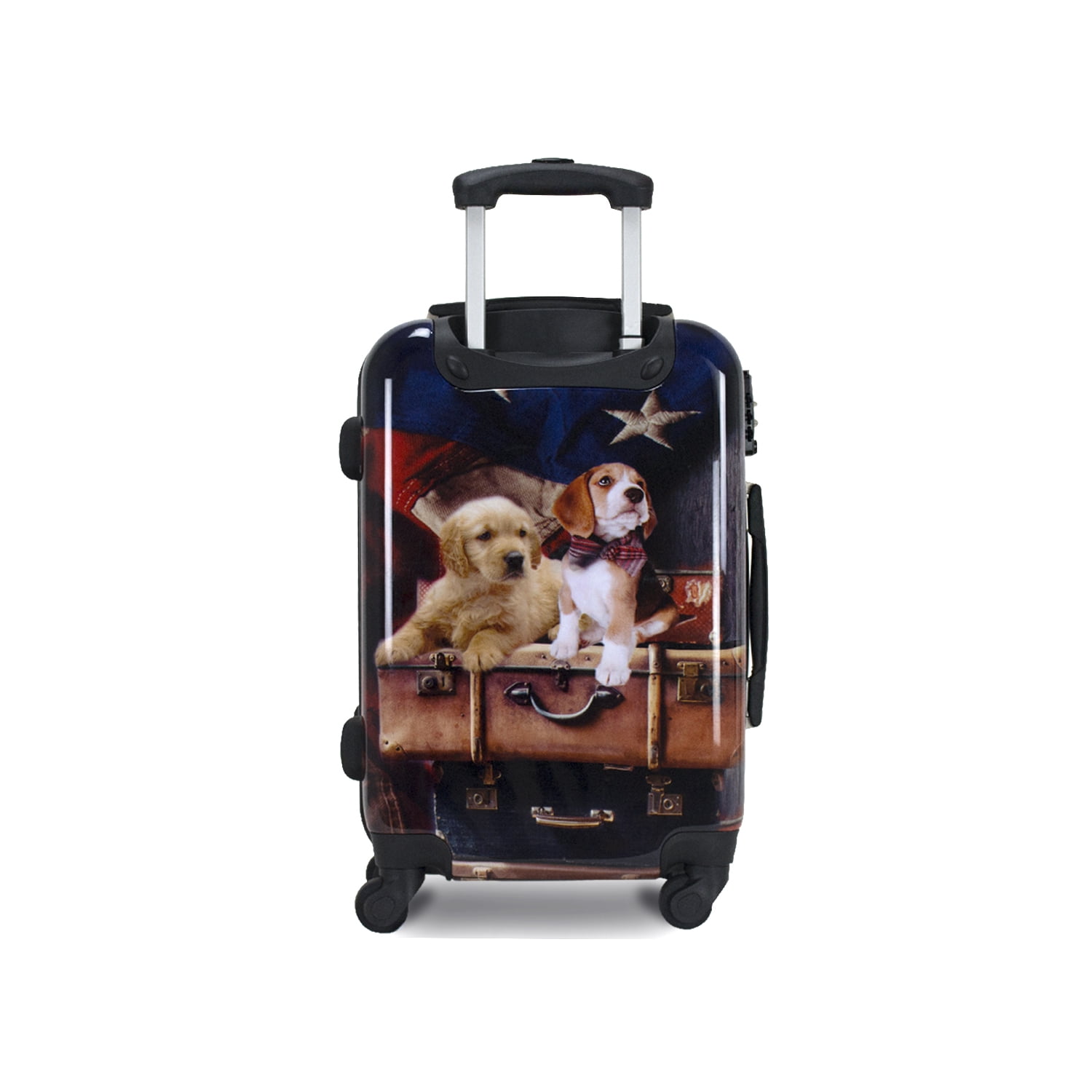 Chariot Freedom Pups 20-Inch Carry-On Hardside Expandable Spinner Luggage