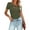 Green, variant on VICHVVY Womens Fashion Fall Clothes One Piece Cutout Tops Long Sleeve Ribbed Slim Fitted Shirts Tee Tshirts
