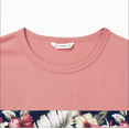 thumbnail image 3 of PatPat Men’s & Big Men's Short Sleeve T-shirt Summer Vacation Floral Panel Tee with Pockets Black Casual Tops for Men M-XL, 3 of 6