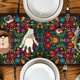 thumbnail image 4 of Camino de mesa mexicano de 13x72 pulgadas, decoración de mesa de comedor de cocina del Día de los Muertos de México para decoración de fiesta en el hogar, 4 of 4