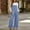 Light Blue, variant on Gamivast Wide Leg Jumpsuit for Women with Pockets Sleeveless Spaghetti Strap Loose Fit Ruffle Hem Casual Romper Overalls White L