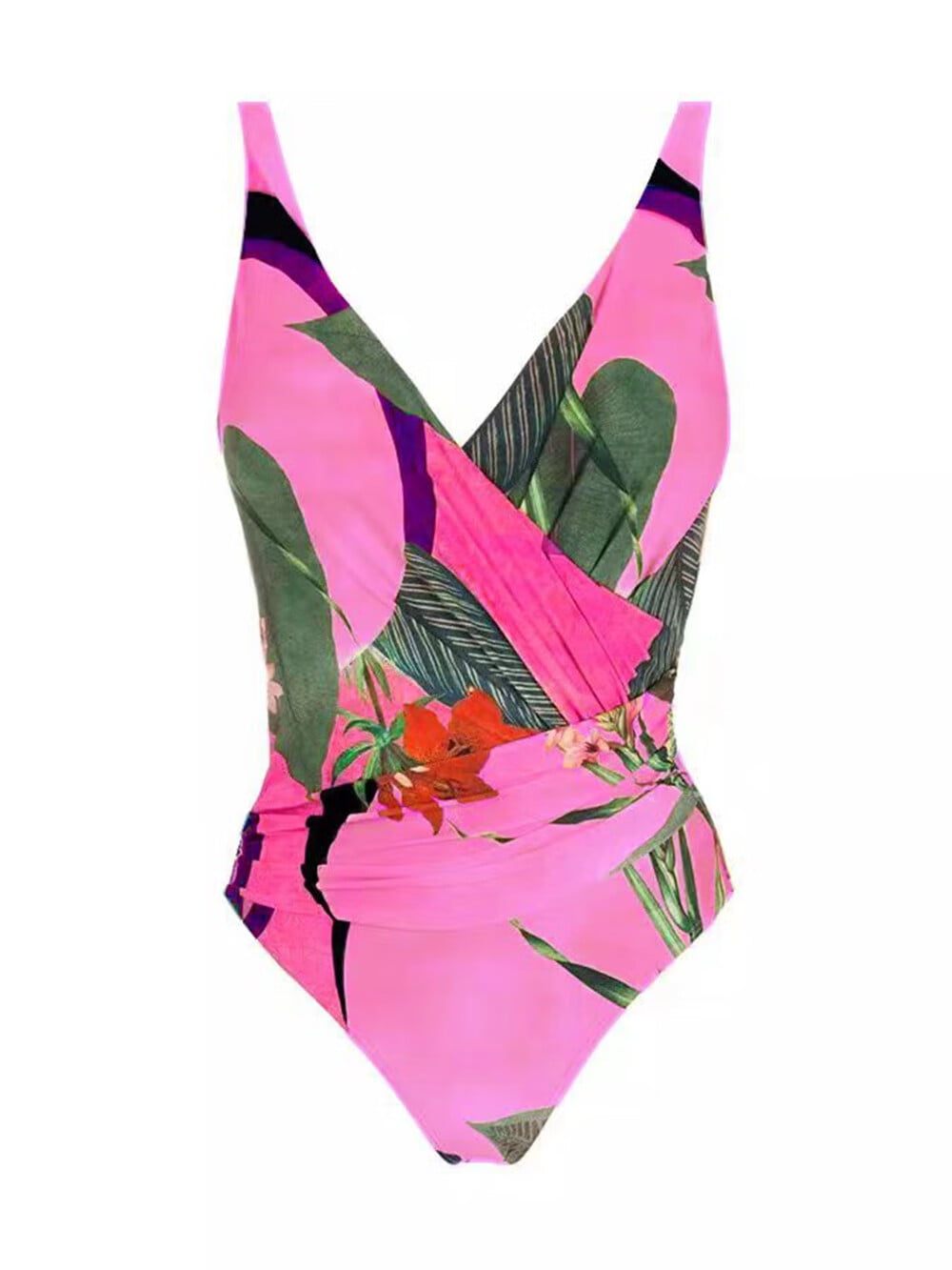 Bikini One Piece Bathing Suit for Women Floral Print Women Swimsuit