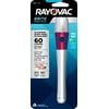 Rayovac LED Sleek Body Flashlight, 60 Lumens, 2 AA Batteries Included
