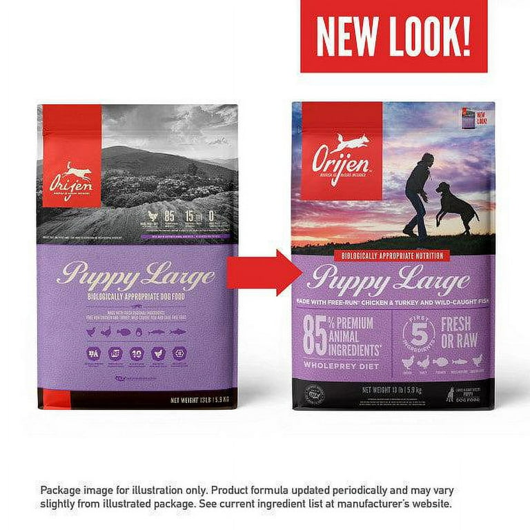 ORIJEN Puppy Large Breed Dry Dog Food 13 lb Walmart
