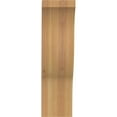thumbnail image 2 of 5 1/2"W x 8"D x 20"H Funston Smooth Knee Brace, Western Red Cedar, 2 of 4