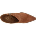thumbnail image 5 of Sam Edelman Jane Frontier Brown Leather Pointed Toe Block Heel Western Bootie (Frontier Brown, 9), 5 of 6