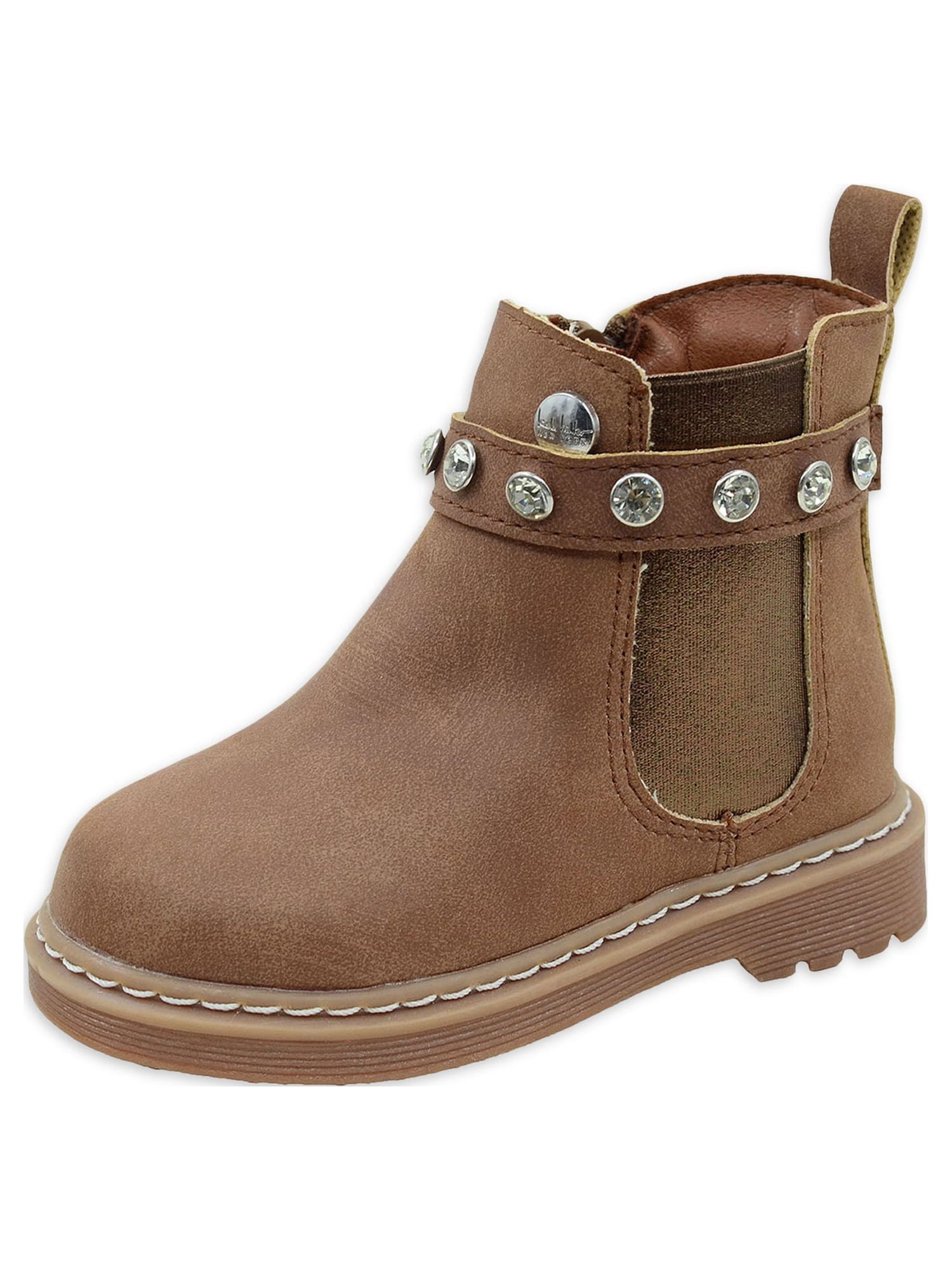 Nicole Miller Toddler Girls Lined Boots, Sizes 7-10