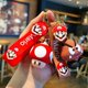 thumbnail image 5 of llavero de Anime Super Mario Bros, figura de acción, modelo de PVC, decoraciones, muñeco de dibujos animados, colgante, juguetes, regalo, 5 of 5