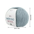 thumbnail image 3 of Premium Wool Yarn for Knitting | Soft Blend | Medium Coarse 2.0mm Thick Warm Yarn for Scarves, Hats & Sweaters | All Ages Handcrafting, 3 of 6