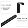thumbnail image 5 of Towel Rack Bathroom Holder Storage Bar Hanger Shelf Wall Mounted Bath Hanging Hook Drying Racks Shelves Metal Cabinet, 5 of 8