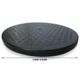 thumbnail image 3 of 360-Degree Turntable Rotating Stand Craft Clay Design Swivel Crafts Plate Holder Board Base Refrigerator Storage Tray Office Organizer Accessories, 3 of 9