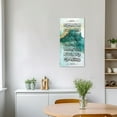 thumbnail image 3 of ZHONGYUTONG Islamic Wall Art Ayatul Kursi Picture Arabic Calligraphy Quran Paintings Allah Canvas Prints Muslim Art Poster Home Decor Framed (20.00" x 40.00"), 3 of 6