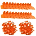 thumbnail image 1 of Shisuyan 100pcs Animal ID Tag for Effective Tracking of Farm Animals with Rectangular Shape, 1 of 9