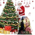 thumbnail image 2 of Wicked Bolsa de regalo con cierre de cinta navideño para decoración de Navidad, 20 cm × 31 cm., 2 of 6