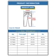 thumbnail image 3 of KIDSCOOL SPACE Baby Girls Boys Jeans,Elastic Band Inside Ripped Stretchy Soft Thin Summer Denim Slim Pants,3-4 Years, 3 of 6