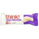 thumbnail image 3 of Think ! High Protein Bars, White Chocolate, 10 Bars, 2.1 oz (60 g) Each, 3 of 4