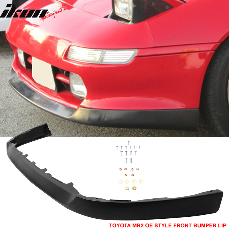 Compatible with 9195 Toyota MR2 SW20 OE Style Front Bumper Lip Spoiler