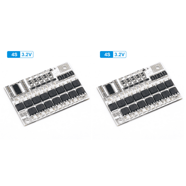 Módulo Protección Del Cargador Batería Litio 3S/4S/5S BMS 3.2V/3.7V(4S 3.2V)