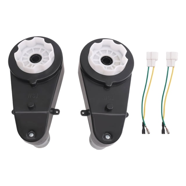 2 Piezas para Niños Que Viajan en el Automóvil Caja de Cambios 550 Motor 12 V Eléctrico 40000 RPM con CC RS550 Alta Velocidad Combinación
