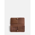 thumbnail image 4 of Scenario Women's Slim Studded Wallet, Autumn Brown, 4 of 4