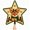 Reindeer, variant on DIY Sparkling Christmas Star Tree Topper Kit
