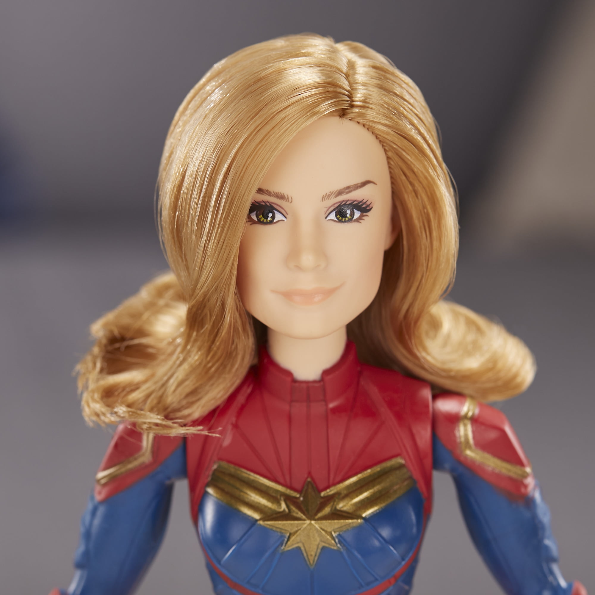 Captain Marvel Movie Cosmic Captain Super Hero Doll E4565 - No.1