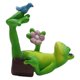 thumbnail image 1 of Figura de rana creativa, artesanía de ranas verdes, estatua para decoración de jardín de hadas, regalos Jugando a la rana, 1 of 9