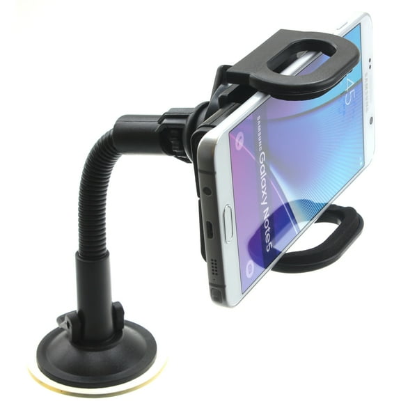 Holder Car Mount for T-Mobile REVVL 7 5G - Windshield Cradle Swivel Dock Suction