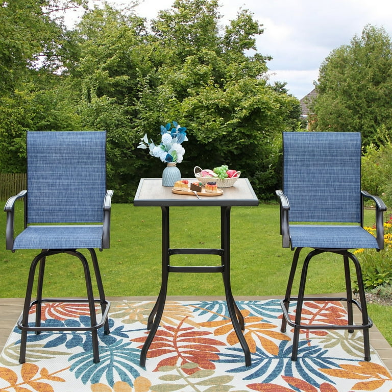 Patio Swivel Amazon Patio Bar Stools Amazon Wicker Bar Outdoor - Main Image
