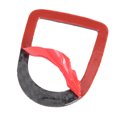 thumbnail image 4 of Decoración Interior Del Coche 2 Piezas De Fibra De Carbono Cerradura De La Puerta Del Coche Pin Botón Perilla Ajuste Del Marco Para Ford Mustang 2009-2013 ANGGREK Otros Vehículos, 4 of 8