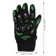 thumbnail image 2 of par de guantes de motocicleta antideslizantes y absorbentes (verdes), 2 of 5