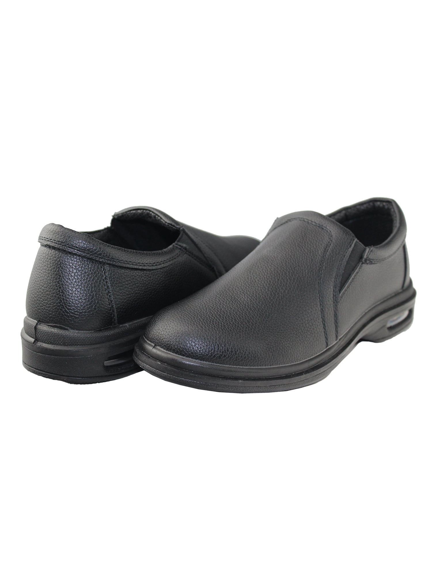 Tanleewa Leather Work Shoes Anti-slip Waterproof Pull-on Casual Shoe Size 6.5 Walmart.com