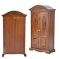 thumbnail image 4 of Armario para muñecas, Escala 1:12, Mini Muebles Vintage para casa de muñecas, Armario de Madera para casa de muñecas, Aspecto Llamativo, 4 of 8