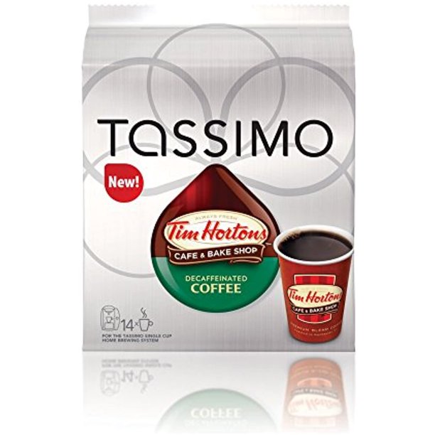 Tim Hortons Tassimo Decaffeinated Coffee T Discs (14Count)