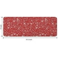 thumbnail image 7 of Red Christmas Gift and Snowflake Pattern Kitchen Rug Mat,Kitchen Runner Rugs Non Skid Washable,Decorative Kitchen Floor Mats for Kitchen,Sink,Laundry,17"x47.2", 7 of 7