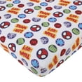 thumbnail image 3 of Marvel Spidey Let's Swing 2 Piece Toddler Sheet Set, Red, Blue, Sheet, Pillowcase, 3 of 8