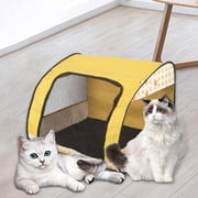 Stgfyxgs Foldable Cats Pen Tent,Pet Crate House,Pet Supplies,Portable Pets Playpen,Puppy Playpen for Pets Dog Cat Rabbit,Outdoor Indoor S