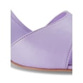 thumbnail image 6 of Schutz Posseni Smoky Grape Slip On Squared Open Toe Stiletto High Heel Sandals (Smoky Grape, 7.5), 6 of 6
