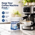 thumbnail image 3 of Coffee Cleaner Tablets Fast-Dissolving Descaler Non-Corrosive Effervescent Formula Deep Cleans Limescale & Coffee Oils Without Damage Safe Regular Maintenance for Household Coffee Machines, 3 of 7
