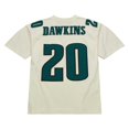 thumbnail image 3 of Men's Mitchell & Ness Brian Dawkins Cream Philadelphia Eagles Chainstitch Legacy Jersey, 3 of 5