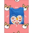 thumbnail image 3 of Valentine's Day Pets Love Sweatshirt Women -Image by Shutterstock, Female XX-Large, 3 of 4