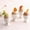 White-Free Size, variant on Vxdvou European Egg Cups, High-Legged Breakfast Tray, Elegant Mini Goblets for Home & Kitchen, Practical & Stylish Egg Holders, Ideal for Table Settings & Kitchen Decor