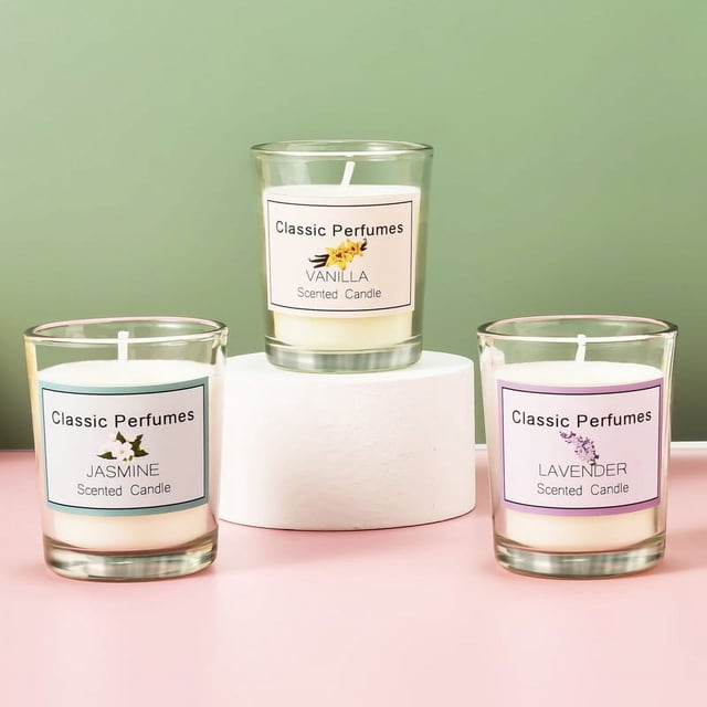 Vela de aromaterapia de 50 g de incienso con diferentes fragancias sin humo, cera vegetal, regalo romántico para hacer tú mismo
