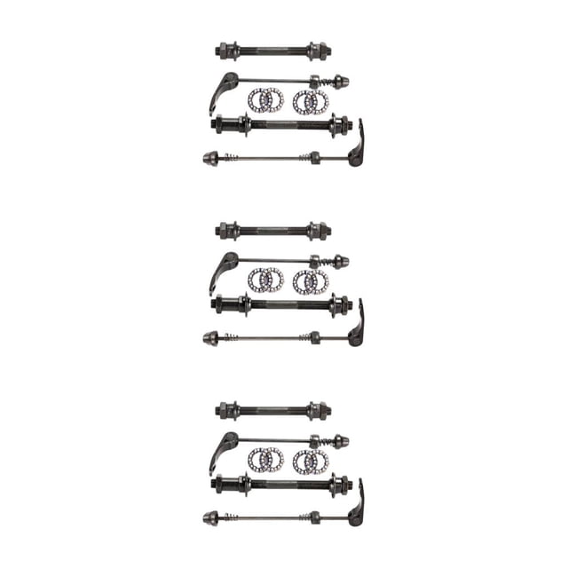 Wweixi Strong And Sturdy Bike Axle Quick Release Skewer Set For Reliable Bike front and Rear axle 3Set